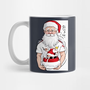 Santa Christmas print Mug